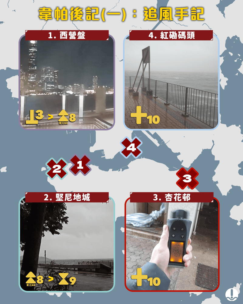 韋帕手記（一）：追風手記 —— 遊走維港南北岸捕捉颶風