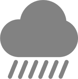 多雲，有驟雨及狂風雷暴，雨勢有時頗大。